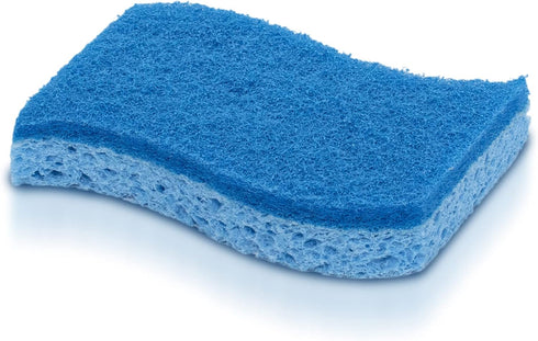 Pine-Sol Non Scratch Scrub Sponges - Double Sided Dish Scrubber Safe for Nonstick Cookware - Kitchen Essentials for Dishwashing and Cleaning, 2 Pa...