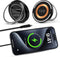 Samsung S24 Ultra Wireless Charger MagSafe Charger Fast 2Pack for Samsung Galaxy S24 S23 FE S22 S21 S20 Z Flip 5,15W Magnetic Charging Pad for iPh...