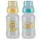 Disney Winnie The Pooh Baby Bottles 11 oz for Boys or Girls | 2 Pack of Infant Hourglass Shaped Bottles with Cover for Newborns and All Babies | B...