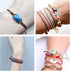 Xximuim Wooden Jig Bracelet Maker, Adjustable Paracord Jig Bracelet Maker U Shape Wooden Frame Bracelet Jig Kit DIY Wristband Rope Knot Braided Fi...