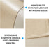 Non Slip Recliner Headrest Protector Washable Faux Leather Headrest Covers for Recliner Chair Waterproof Couch Headrest Covers for Sofa,Furniture,...