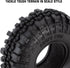 INJORA RC Tires 1.9inch 4Pcs RC Rubber Tyre Set Wheel Tires for 1:10 RC Crawler Axial SCX10 90046 SCX10 III AXI03007 Tamiya CC01 D90 D110...