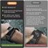 Goton Waterproof Privacy Case for Apple Watch Series 9 8 7 6 5 4 SE Ultra 40mm 44mm 41mm 45mm 49mm, Hard PC Bumper Tempered Glass Screen Protector...