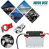 Battery Terminal Connector, Top Post Battery Terminals, Positive and Negative 1 Pair, Good Contact, Corrosion Resistance, Universal Car Accessorie...