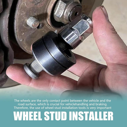 1 PC Car Wheel Stud Installer, Multifunctional Stud Replacements, Automotive Repair Tool Kit, Light Vehicles Part, Universal for Most Cars, Trucks...