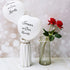 60 Pieces Memorial Balloons Funeral Hearts Shape Remembrance Latex Balloons with 2 Rolls White Ribbons for Rfuneral, Condolence, Funeral, Annivers...