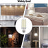 E26 LED Bulbs, 30W LED Light Bulbs Equivalent 250W, 4000K Warm White Light, AC 85-265V, E26 Light Bulbs (4 Pack)...