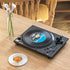 45 Record Adapter for Turntable 45 RPM Record Player for 7 Inch Vinyl Record Players Turntables Accessories Solid Aluminum Dome...