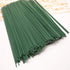 200 Pcs 22 Gauge Floral Stem Wire, 16 Inch Dark Green Floral Wire for Artificial Flower Arrangements, Bouquet Stem Wrapping, Wreath Making...