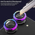 (2 Set) for Nothing Phone (2) Camera Lens Protector, Scratch-Resistant HD Clarity Ultra-Thin 9H Tempered Glass with Aluminum Edging, Individual Me...
