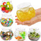 Okllen 6 Pack Mini Fish Bowl, 26 Oz Plastic Ivy Bowls, Unbreakable Bubble Ball Vases for Party Decor, Carnival Games, Candy, Table Centerpiece, BP...