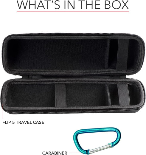 Hard Shell Case for JBL Flip 6 Flip 5 Flip 4 Wireless Waterproof Portable Speaker (case only)...