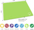 ZVP Flexible Plastic Cutting Board Mats Set of 5, Colorful Chopping Boards with Food Icon for Kitchen, BPA Free, Non-Slip Back, Non Porous, Dishwa...