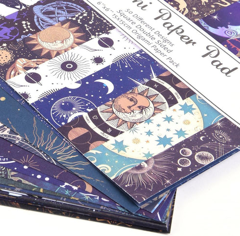 Origami 6x6 Paper Kit 150 Sheets 150 Vivid Colors Double Sided Same Printed Traditional Patterns Square for Arts Crafts Projects Japan Traditional...