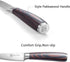 PAUDIN Paring Knife, 3.5 Inch Fruit Knife, High Carbon 5Cr15Mov Stainless Steel Forged Paring Knife, Ultra Sharp Small Kitchen Knife, Ergonomic Wo...