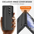 NINKI Compatible Samsung Galaxy Z Fold 4 Case with S Pen Holder and Slim S Pen,Kickstand Hinge Case for Samsung Z Fold 4 Case Screen Protector,Sam...
