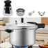 Pressure Cooker Relief Jigger Valve 1Pc, Universal Pressure Cooker Jigger Valve with Exhaust Rod, Whistle for Weight Pressures Control 80KPA Safet...