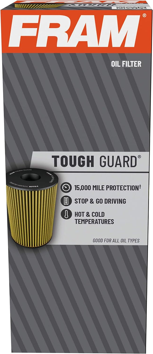 FRAM Tough Guard TG10415-1, 15K Mile Change Interval Full-Flow Cartridge Oil Filter...