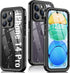 Oterkin for iPhone 14 Pro Case Waterproof,Shockproof Bumper Case with Built-in Screen Protector,Dustproof Anti-Scratch Anti-Stain Phone Case for i...