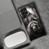 CARLOCA Compatible with Samsung Galaxy S23 Ultra Case,Jesus Black White Lion Cross Pattern Ultra Protection Shockproof Soft Silicone TPU Non-Slip ...