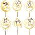 6Pcs Oh Baby Cake Topper Gold Acrylic Baby Shower Cake Decorations for Baby Girl Boy Birthday Cake Party Supplies Cake Toppers...