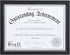 Malden International Designs Wooden Document Frame, 8.5x11, Black...
