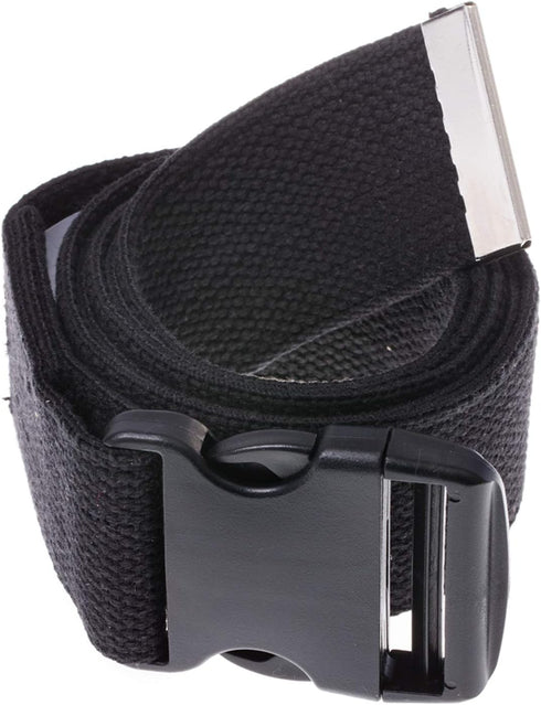 COW&COW Gait Belt 60inch - Transfer and Walking Assistance with Quick Release Buckle for Caregiver Nurse Therapist 2 inches(Black)...