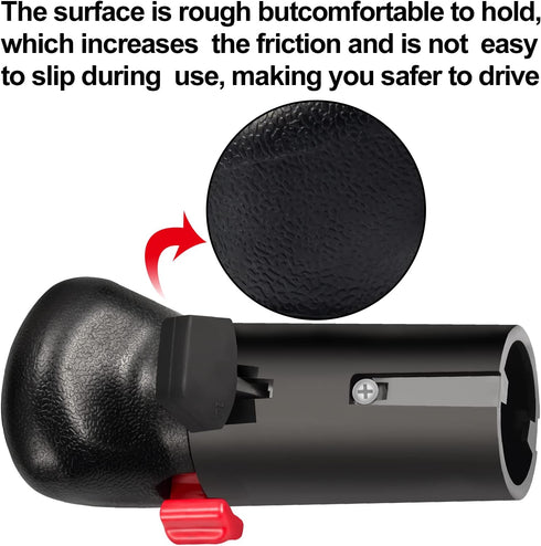 Shift Knob Eaton Fuller Style 13 Speed Shift Knob Shifter Compatible with 1/2in Screw Holes Eaton Fuller Style for Trucks Replace # A6913...