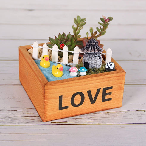 105 Miniature Fairy Garden Accessories, Fairy Garden Kit, Fairy Garden Animals, Miniature Figurines, Micro Landscape Ornaments Kit, Garden DIY Kit...