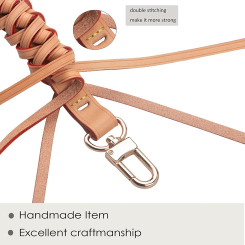 Genuine Leather Braided Handle compatible with Neonoe Strap for Metis Noe BB NM Beaubourg Hobo...