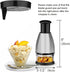 Best Utensils Premium Stainless Steel Chopper And Dicer Chop Veggies Herbs And Nuts With Ease Black...