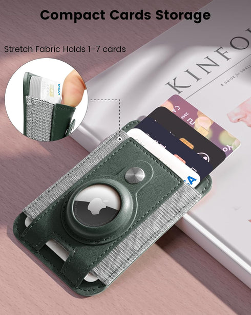 Magnetic Phone Wallet for Apple MagSafe, Card Wallet Holder for iPhone 15 Pro Max/15 Plus/15 Pro/15, 14 Pro Max/14 Plus/14 Pro/14, 13 Pro Max/13 P...