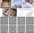 NiHome 8PCS Adjustable Drawer Divider Set, 12.6"x2.75" Flexible Plastic Drawer Organizer Grid for Socks, Underwear, Makeup, Stationary Storage, Ho...