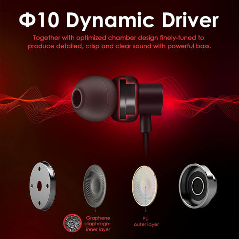 PALOVUE USB Type C Headphones in Ear Earphones Earbuds with Mic and Volume Control Compatible for Google Pixel Samsung Oneplus Huawei Sony MacBook...