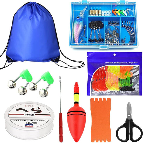 Kids Fishing Rod, 1.5M 61Inch 4.92Ft Portable Telescopic Fishing Pole and Reel Combos and String with Fishing Line Full Kits, Youth Fishing Pole F...