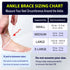 Ankle Brace for Women, Men, Plantar Fasciitis Relief, Achilles Tendonitis Brace for Sprained Foot, Ankle Compression Sleeve with Strap Black L...
