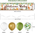 Woodland Baby Shower Decoration Gender Neutral Forest Decor Woodland Animal Baby Shower Party Supplies, Welcome Baby Banner Forest Creature Backdr...