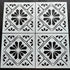 HELLATHUND 4Pcs Reusable Tile Stencils 12x12, Concrete Stencils for Patio, Large Stencils for Painting Floors, Wall Stencils for Painting (12x12in...
