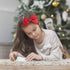 7Rainbows Fashion Cute Red Bow Headband for Girls Toddlers....