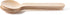 Concession Essentials Disposable Wooden Cutlery Spoons, Compostable and Earth Friendly, 6.25 Inch Length - Pack of 100 Spoons...