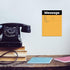 Phone Message Pad Telephone Message Sticky Notes 3.5 x 4.7 Inch Self Adhesive Message Book for Home Office School Supplies (Cute Color, 6 Pack)...