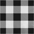 Iconikal 75-Count Black Gingham Disposable Paper Party Napkins, White Buffalo Plaid, Dinner Size...