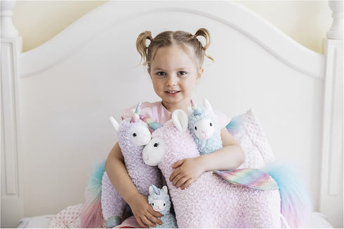 GUND Sugar Plum Llamacorn Llama Unicorn Plush Stuffed Animal, Purple Rainbow, 11"...