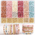 LFLIUN Clay Beads Bracelet Kit Friendship Bracelet Making Kit Golden Beads Clay Beads Kit for DIY Jewelry Making Birthday Gift...