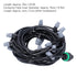 Nozzles Irrigation System, Irrigation Hose 4/7 Water Saving Uniform Irrigation for Gardens for Agriculture for Greenhouses for Lawns...