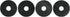 Danco, Black 80352 Tank Bolt Washers, Rubber, Size...