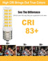 Updated KEI D28k kel 2812 KEI D28A KEL2811 KEI D28M KEL 2815 kel 2816x 4W LED Refrigerator Light Bulb Replacement AC100-265V 3.8W E17 Base for Fri...
