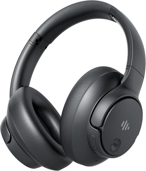 Active Noise Cancelling Headphones,Wireless Over-Ear Bluetooth Headphones with Microphone, Transparency Mode, 70h Play Time, Hi-Res Audio,(Deep Ba...
