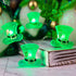 Impress Life Green Hat String Lights, Battery Operated/USB Plug-in 10ft LED with Remote for Decor Bedroom Home Garden Wedding Party for New St. Pa...