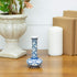 Pineapple Long Neck Blue and White 5 inch Porcelain Ceramic Little Bud Vase...